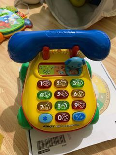 Vtech pull and learn telephone toy