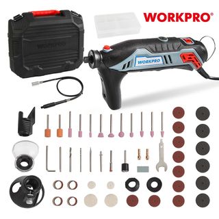 Electric Variable Speed Mini Grinder Rotary Tool Drill Kit + 33Pcs  Accessories