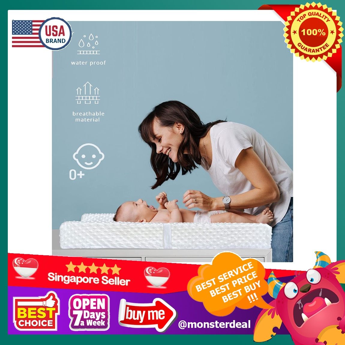 27 x 16 changing hot sale pad