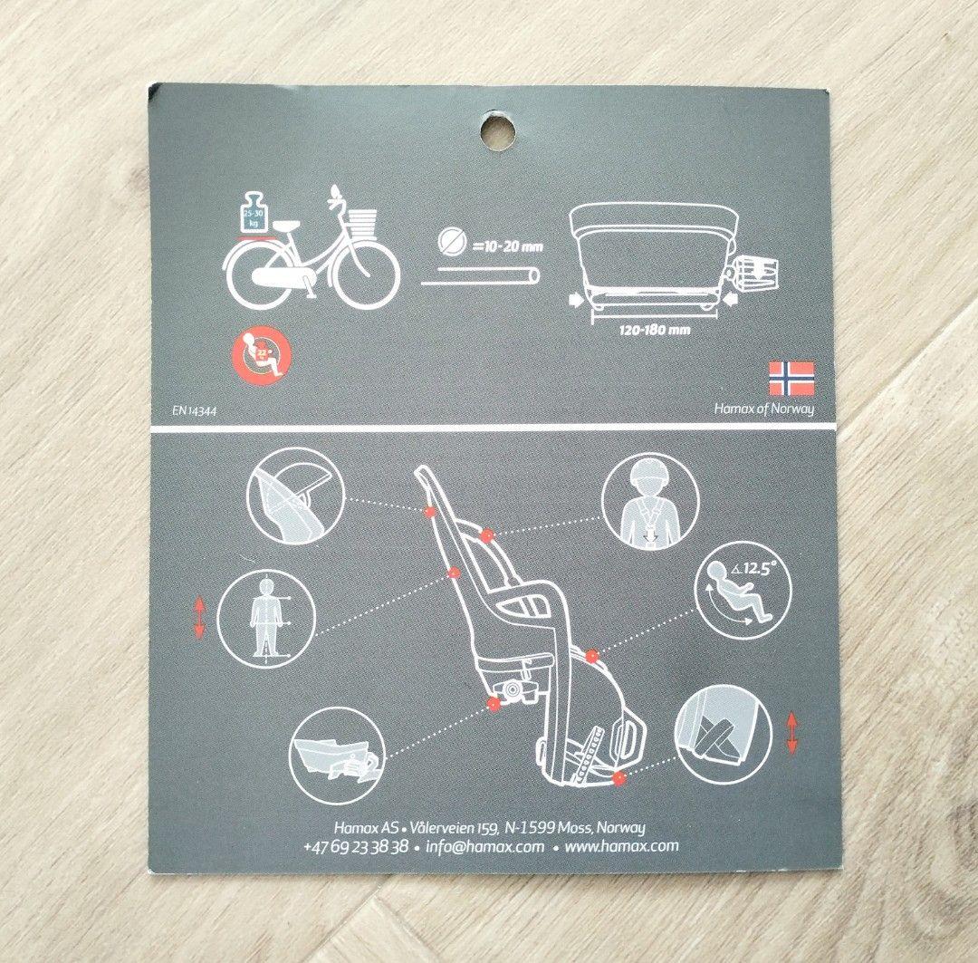 Hamax zenith child bike seat clearance