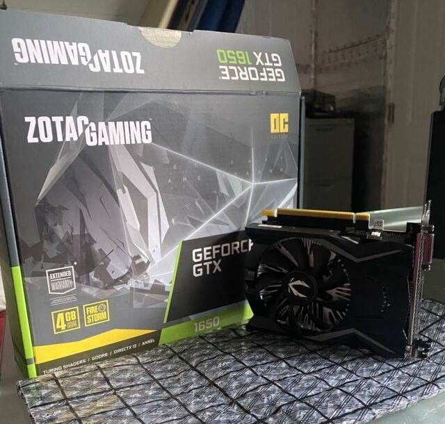 Zotac gtx store 1650 4gb oc