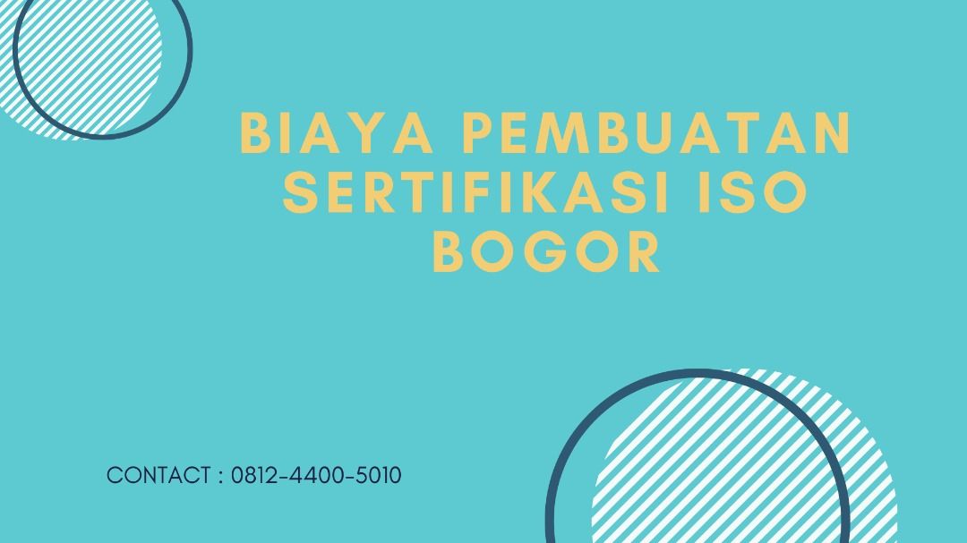 Jasa Sertifikasi ISO Bogor