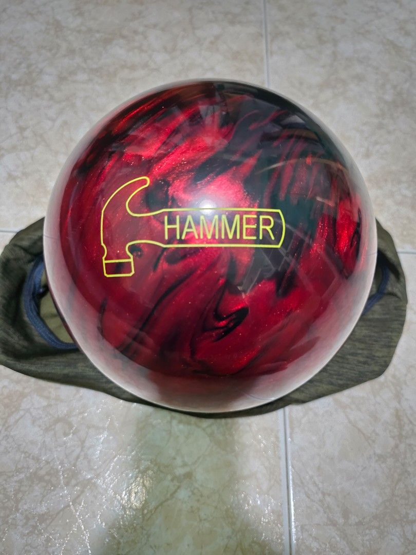 14lbs Black Widow Hybrid 2.0 Hammer bowling ball, Sports Equipment