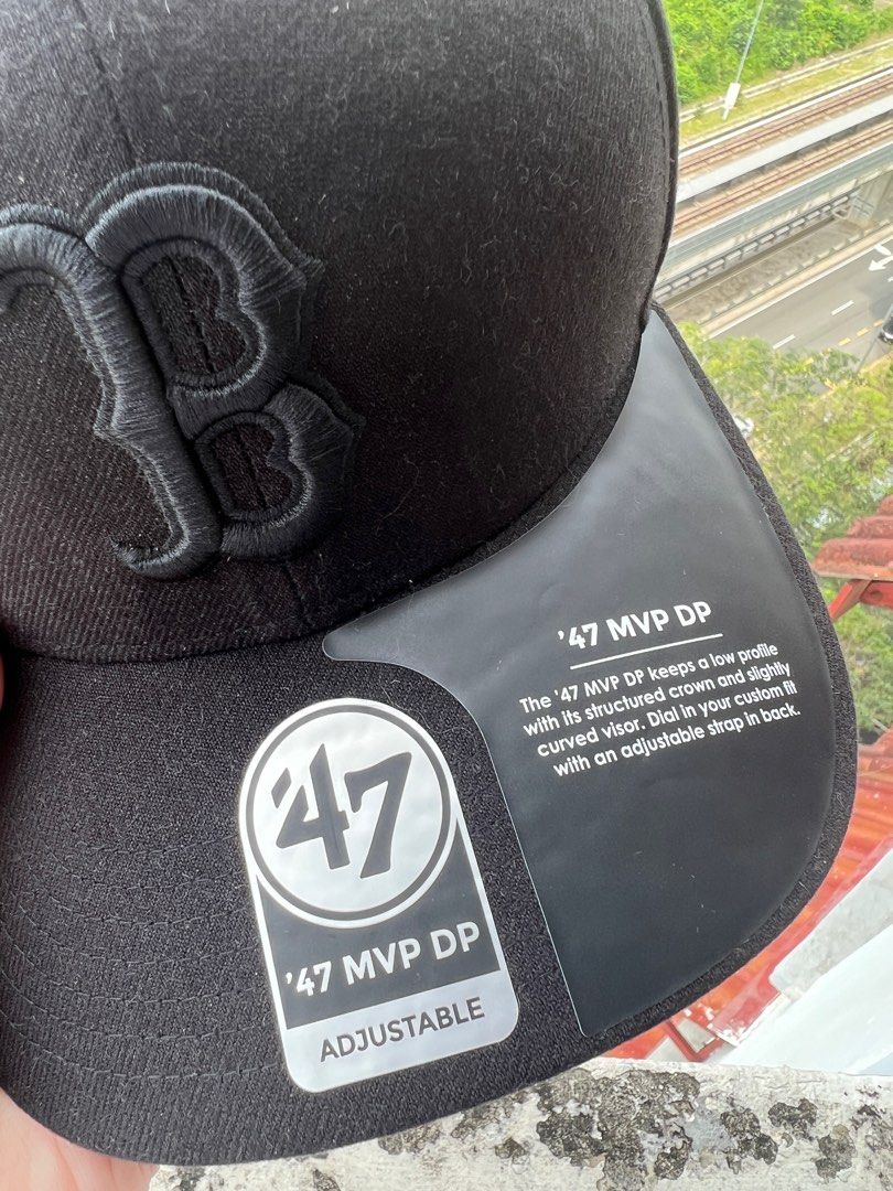 Order 47 Brand MLB Boston Red Sox Cold Zone '47 MVP DP navy Hats & Caps  from solebox