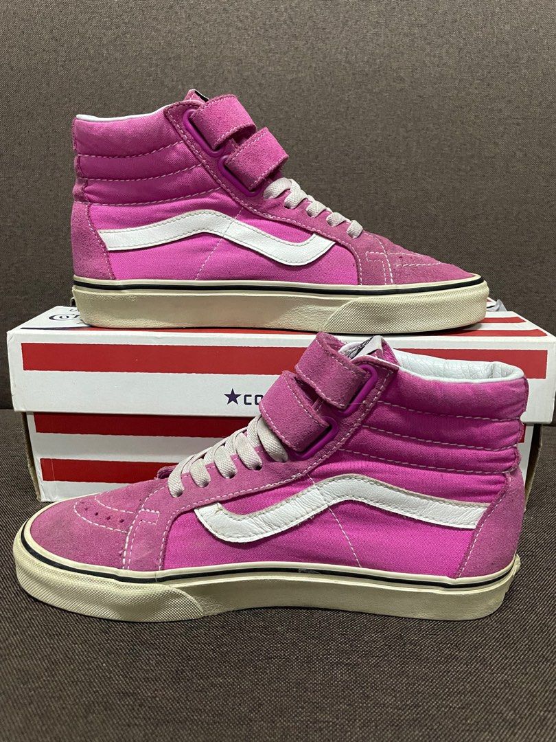 Vans discount raspberry rose