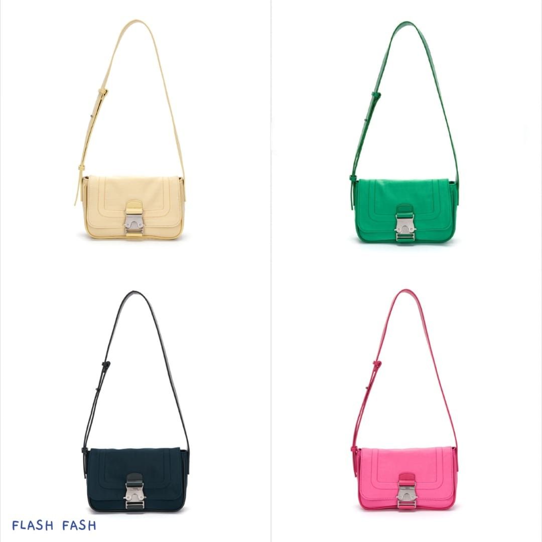 ✈️韓國代購】 韓國品牌Matin Kim Crisp Mini Buckle Bag, 名牌