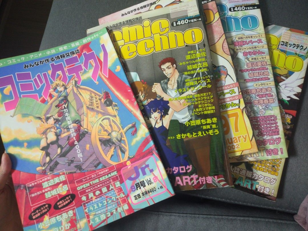 日文雜誌Comic techno コミックテクノみんなが作る情報交換誌同人畫圖