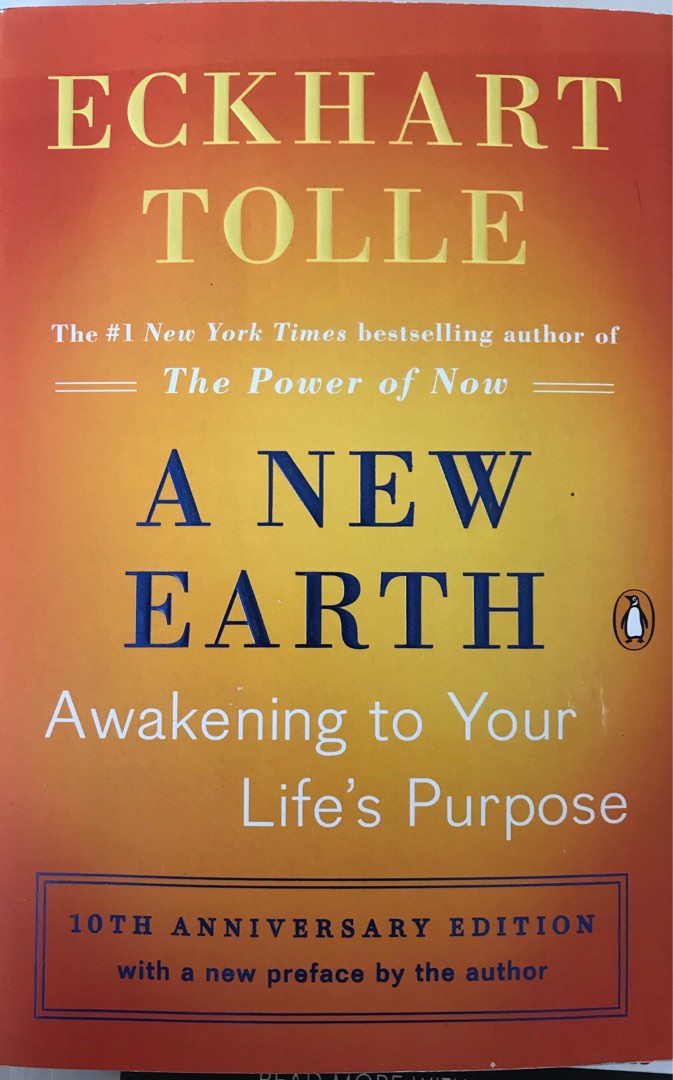 A New Earth by Eckhart Tolle, Hobbies & Toys, Books & Magazines, Fiction & NonFiction on Carousell