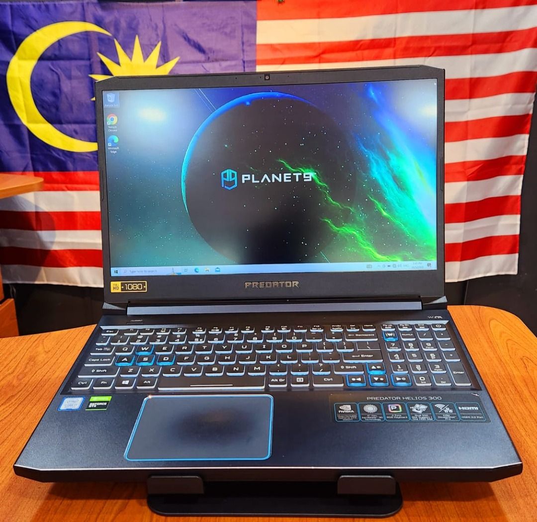 ACER PREDATOR HELIOS 300 GAMING LAPTOP i7 9750H GTX 1660TI 6GB