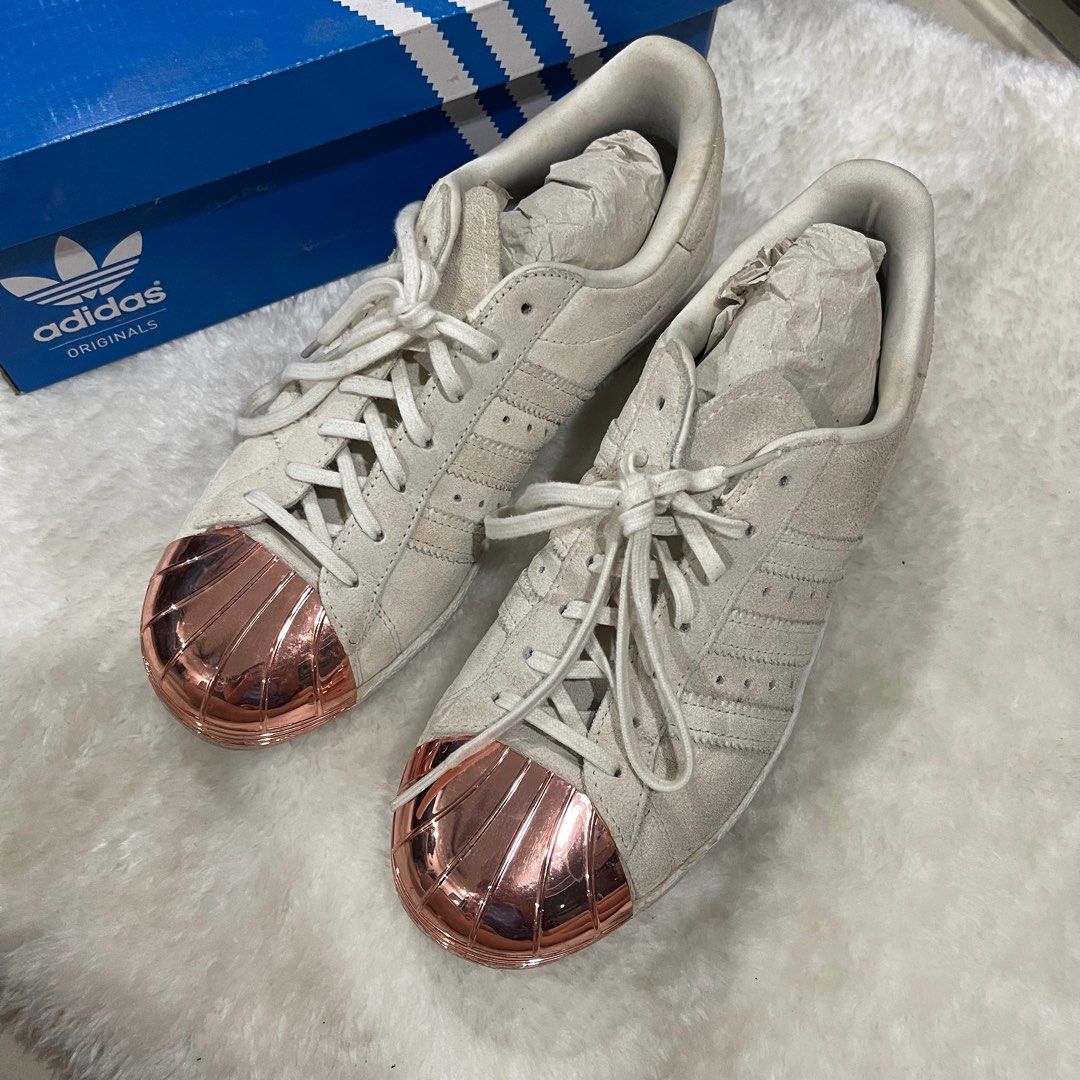 Adidas superstar suede metal deals