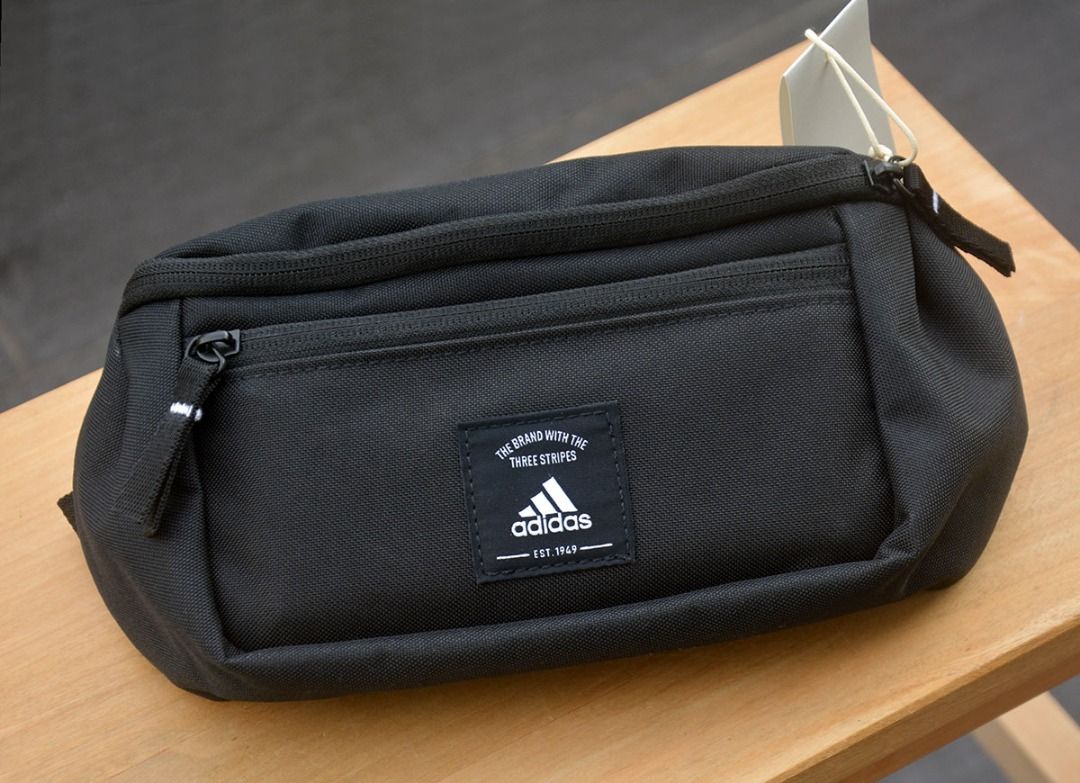 Adidas Three Stripes Waist Pouch Bag - Top Opening Compartment, Men's  Fashion, Bags, Belt bags, Clutches and Pouches on Carousell