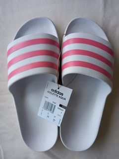 ADILETTE AQUA(WHITE/ ROSE TONE)
