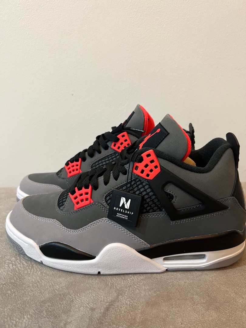 michael jordan wearing retro 4