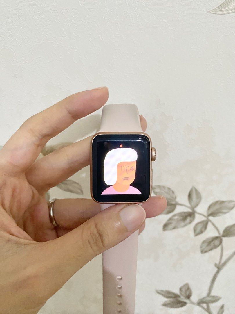 Apple watch series on sale 3 rose gold 38