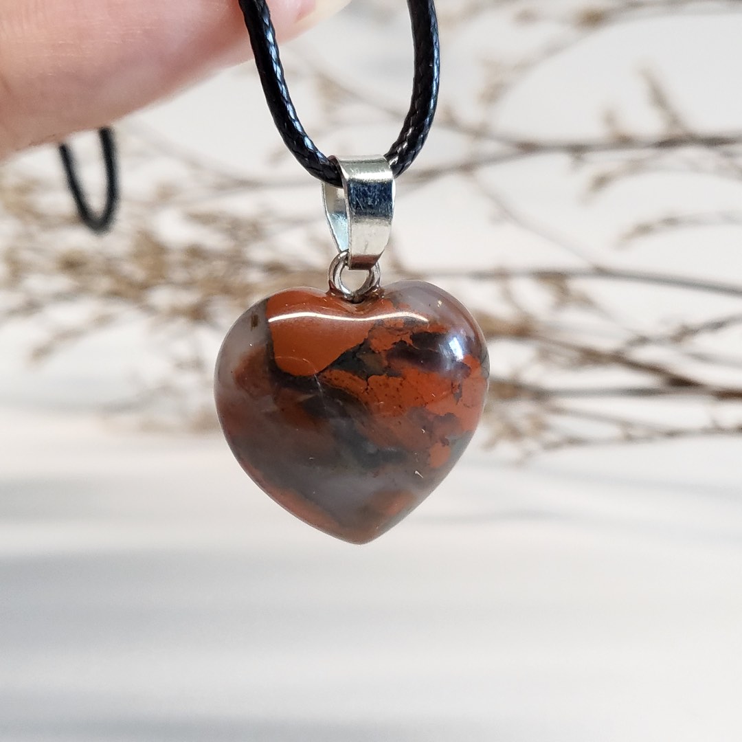 Bloodstone necklace womens top