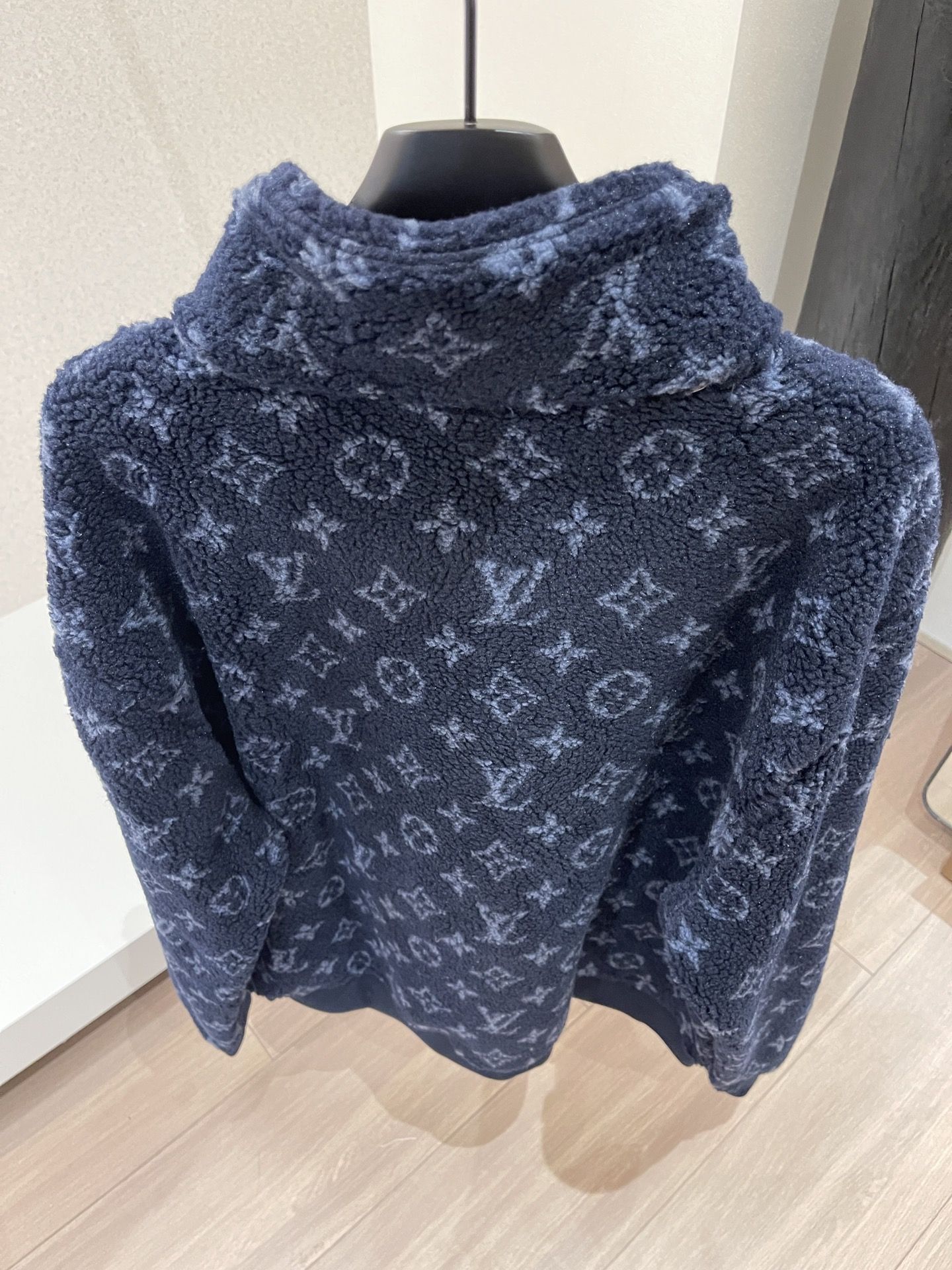 Louis Vuitton teddy jacket blue 泰迪熊LV 外套, 男裝, 外套及戶外