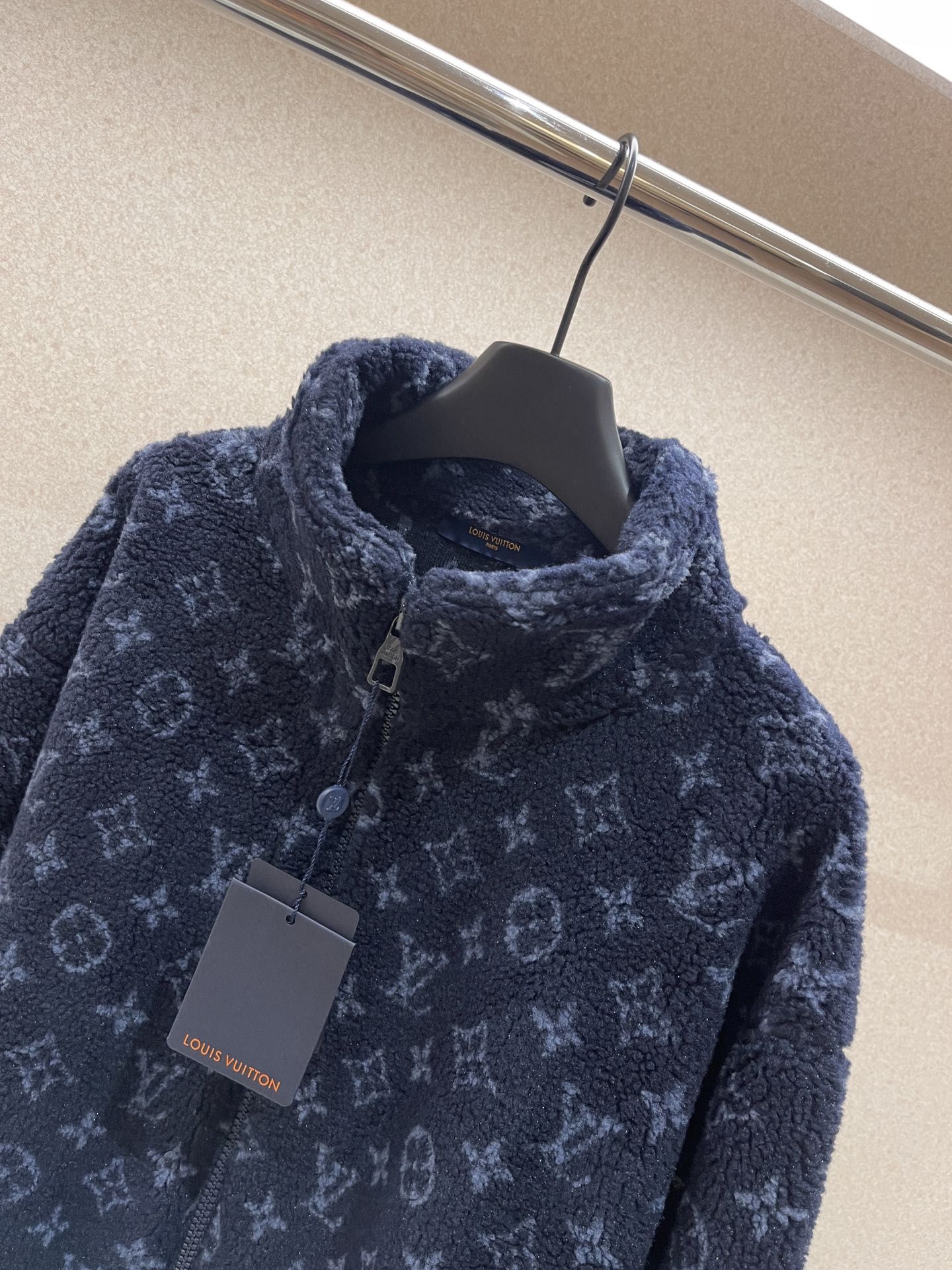 Louis Vuitton teddy jacket blue 泰迪熊LV 外套, 男裝, 外套及戶外