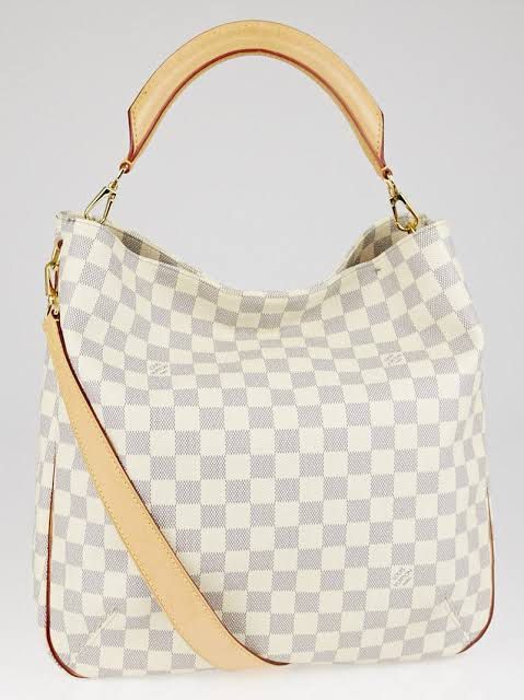 Vintage XXL Louis Vuitton Collector Rare Bag Beige Leather ref