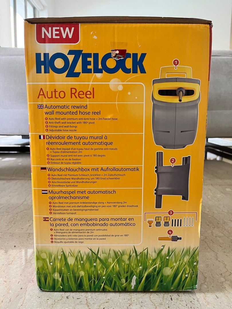 Auto reel Water Hose, Furniture & Home Living, Gardening, Hose and Watering  Devices on Carousell