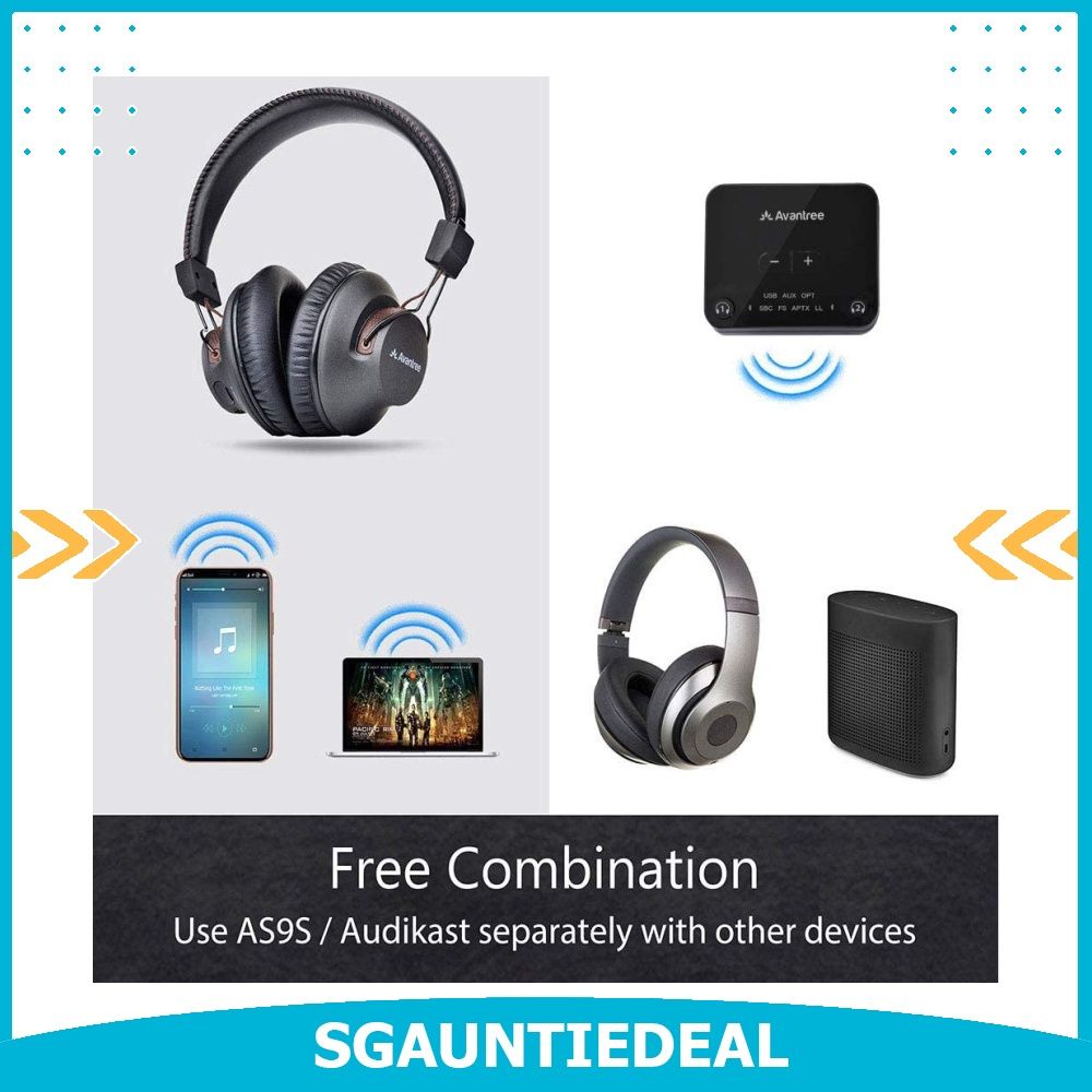 Avantree ht4189 wireless discount headphones