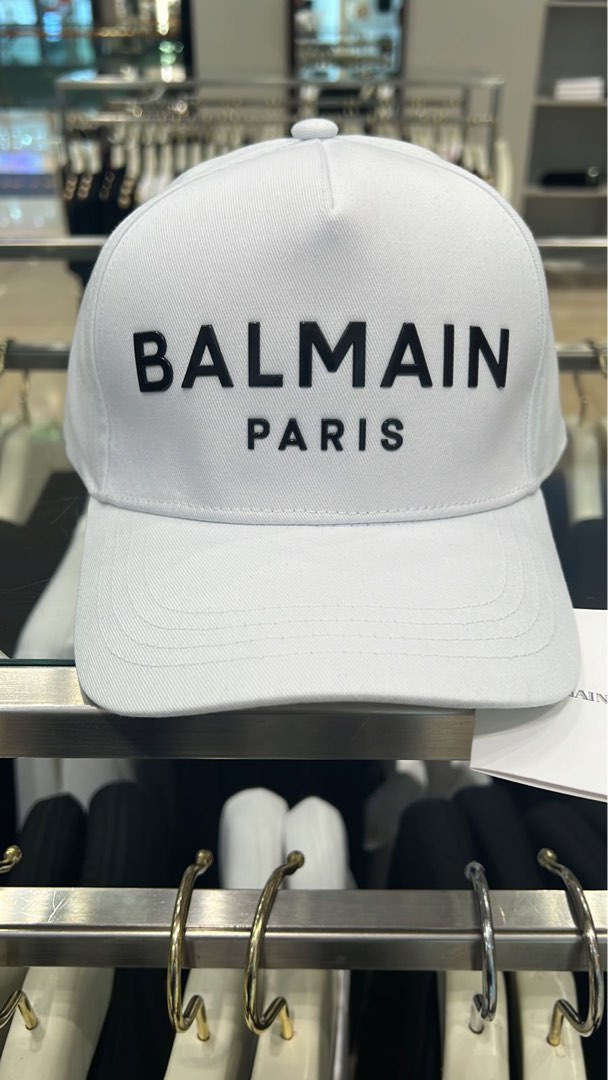 BALMAIN Cap, Men's Fashion, Watches & Accessories, Caps & Hats on Carousell
