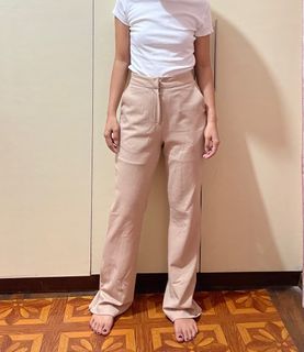 Beige HW trousers