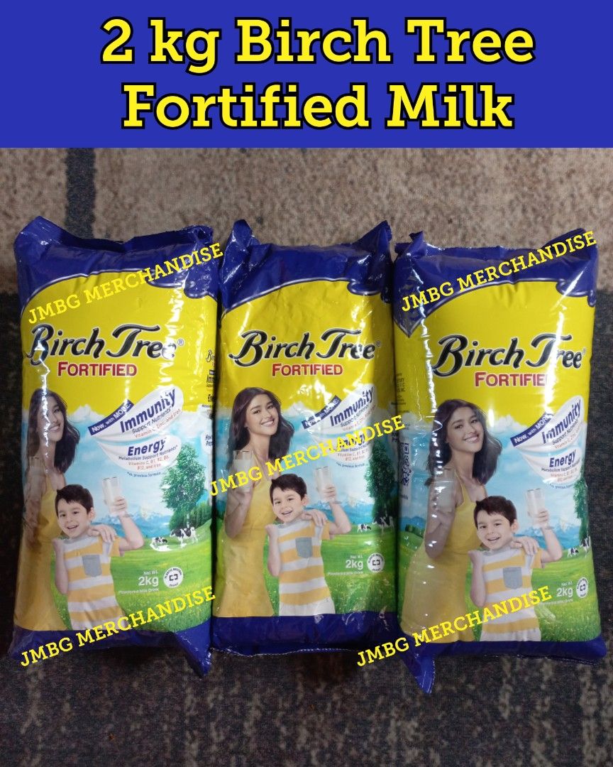 Birch Tree Fortified Milk and Choco Milk for Kids and Adult, 2kg, 1kg