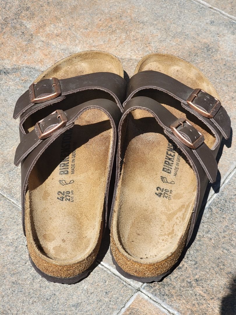 Birkenstock Arizona Sandals Dark Brown EU Size 42 US Mens Size 9