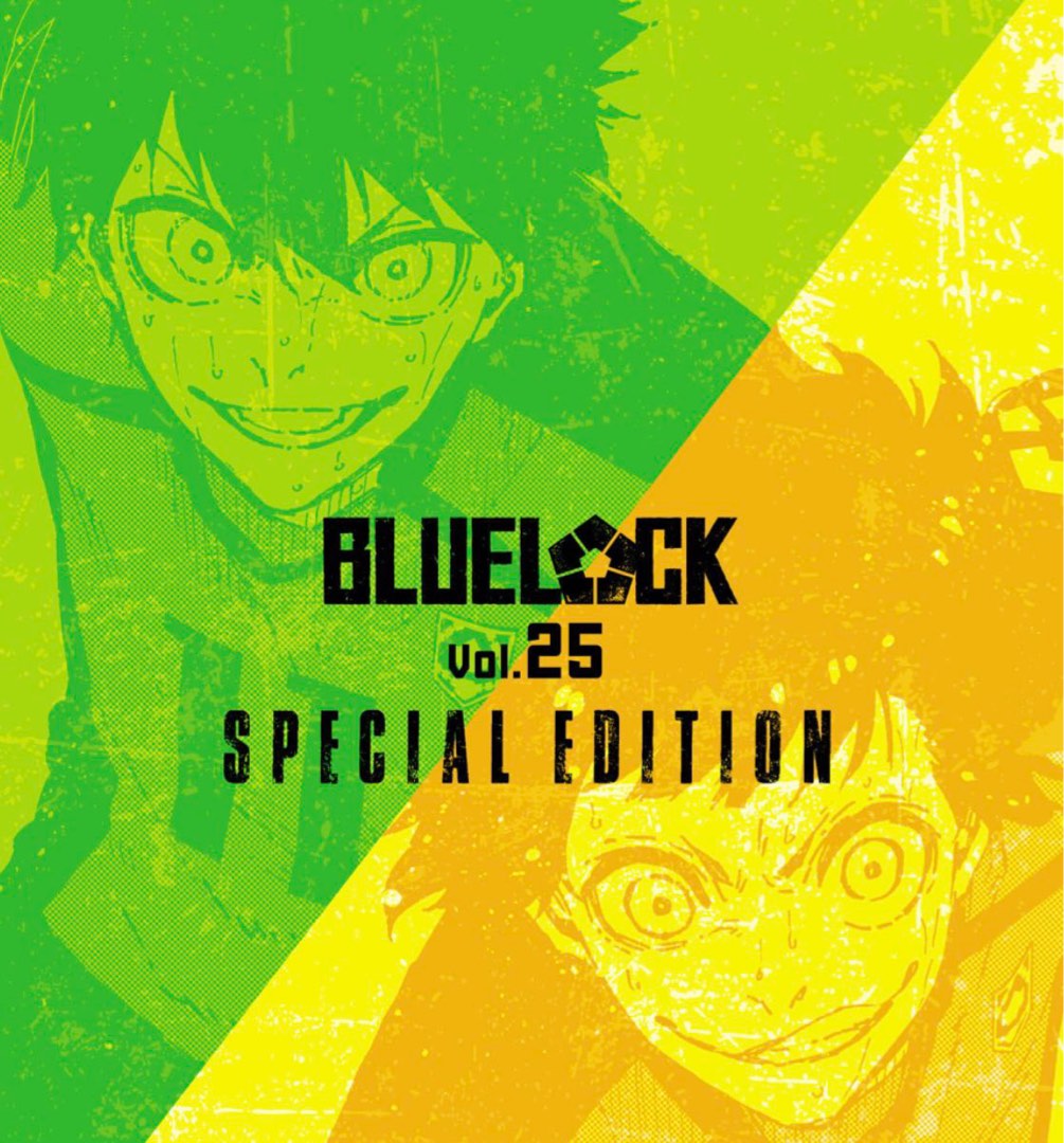 Blue Lock revela capa do Volume 25
