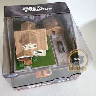 BNIB Fast & Furious Toretto House Display Toy