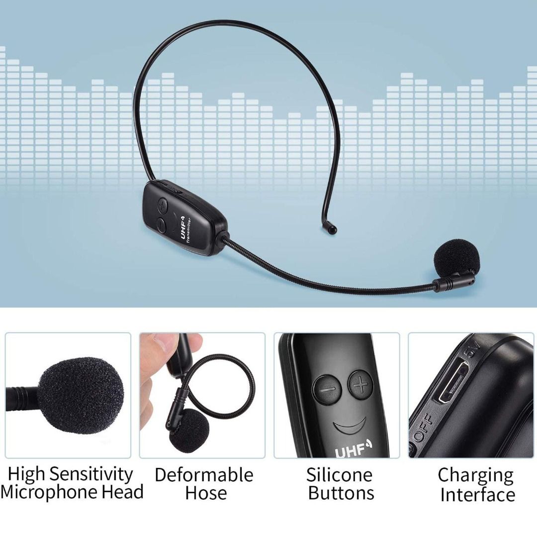 Professional headset microphone for singing sales
