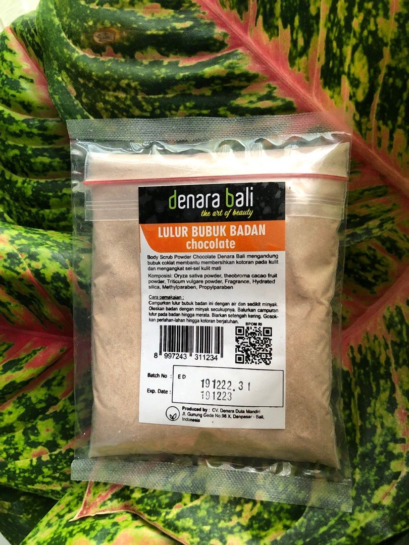 Body Scrub Powder (Denara Bali), Kesehatan & Kecantikan, Kulit, Sabun