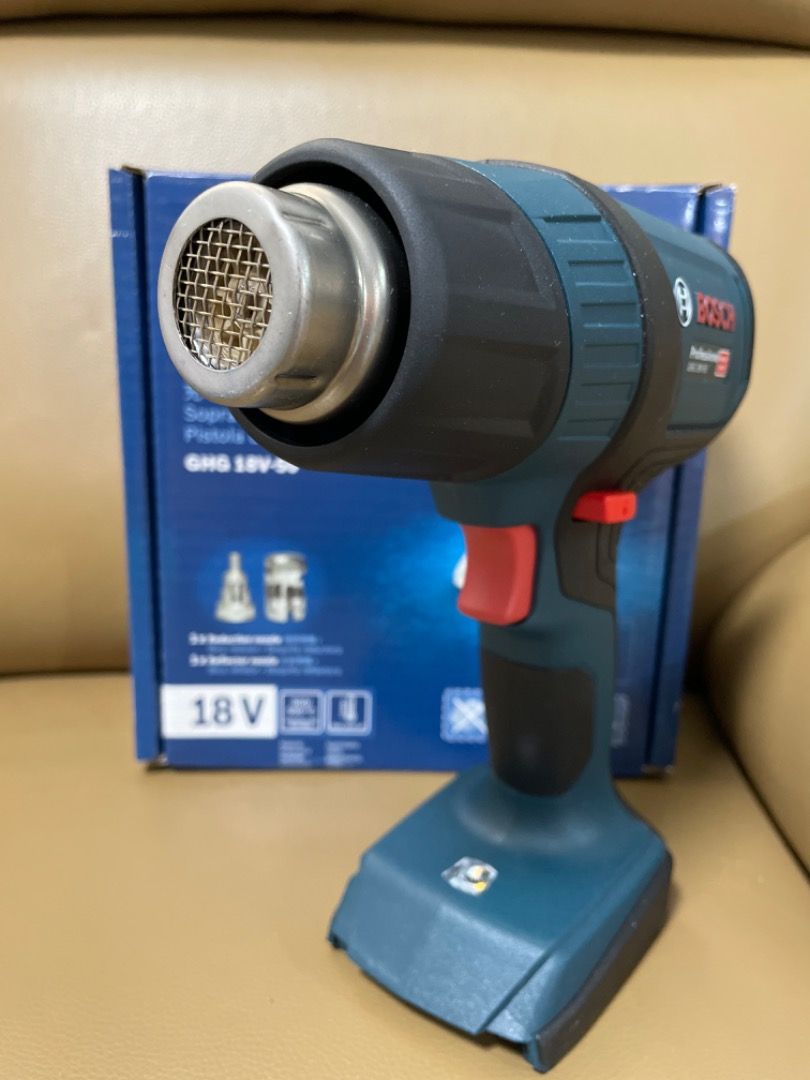 Bosch Cordless Heat Gun GHG 18V-50, TV & Home Appliances, Electrical,  Adaptors & Sockets on Carousell