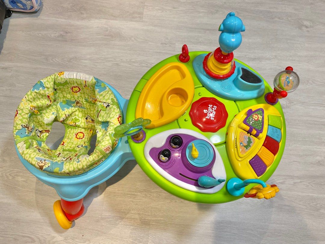 Bright starts 3 in 1 around we go, Babies & Kids, Infant Playtime on