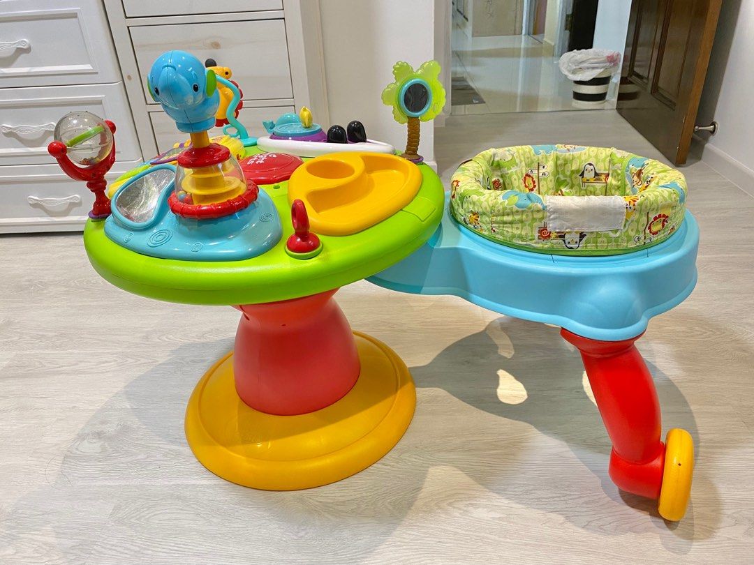 Bright starts 3 in 1 around we go, Babies & Kids, Infant Playtime on