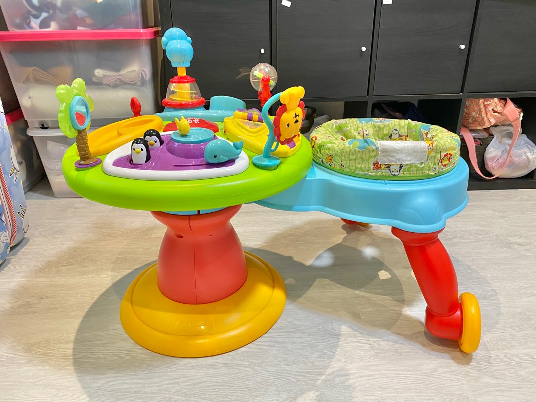 Bright starts 3 in 1 around we go, Babies & Kids, Infant Playtime on