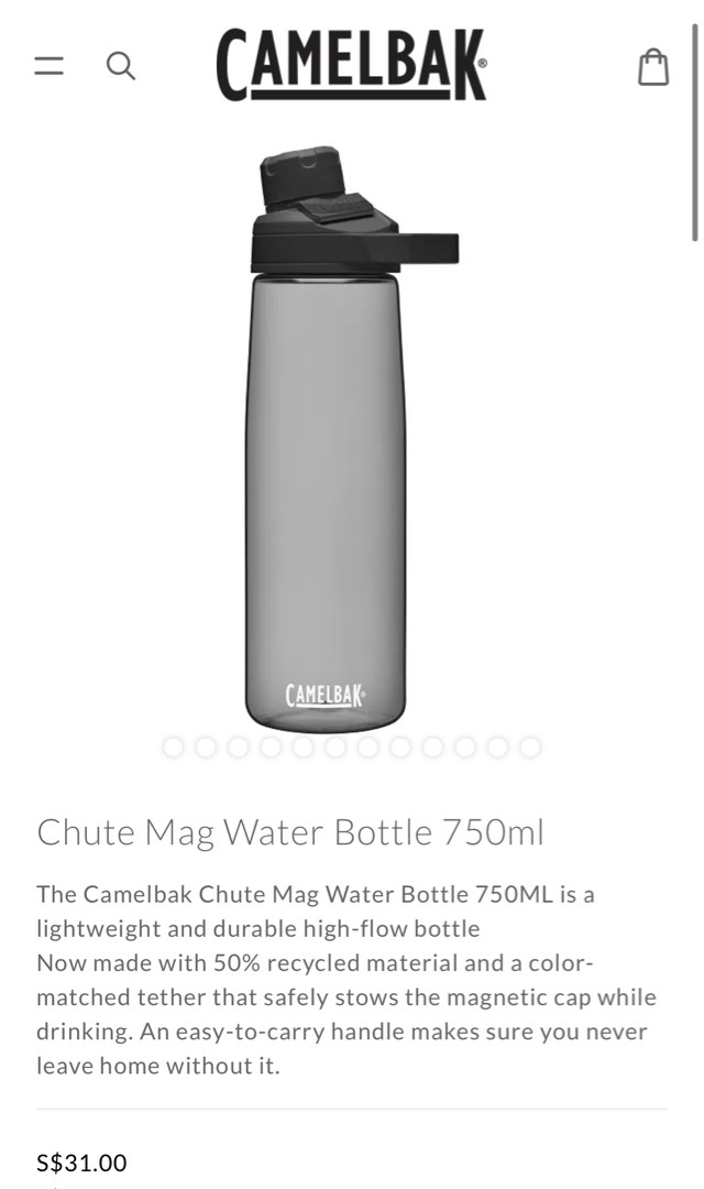 Camelbak Water Bottle, Furniture & Home Living, Kitchenware & Tableware