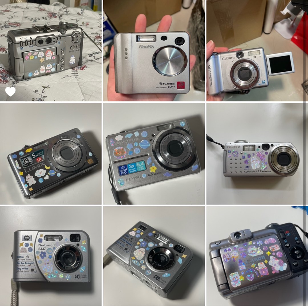 Digicam Types CAMERAS DIGICAMS CCD DIGITAL CAMERA, Photography, Cameras on Carousell
