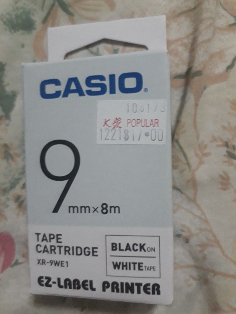 Casio EZ-LABEL PRINTER CARTRIDGE., Computers & Tech, Printers, Scanners ...