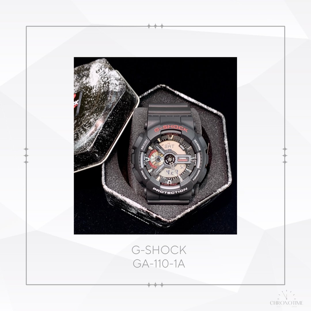 Casio G Shock GA 110 1A gshock ga110 ga1101a