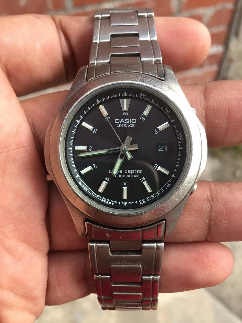 Casio Lineage Titanium LIW 100TDJ Men s Fashion Watches Accessories Watches on Carousell