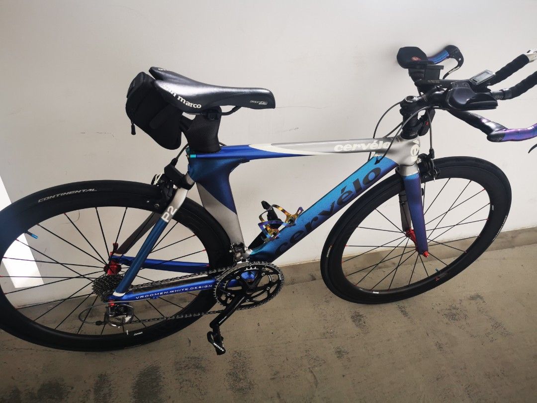 Cervelo P2 TT Triathlon bike Sports Equipment Bicycles Parts