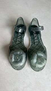 Chanel 果凍涼鞋