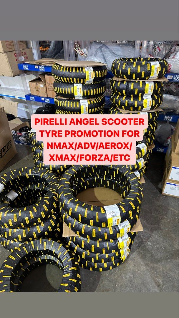 CHEAPEST PIRELLI ANGEL SCOOTER TYRE PROMOTION NOW FOR NMAX/ADV