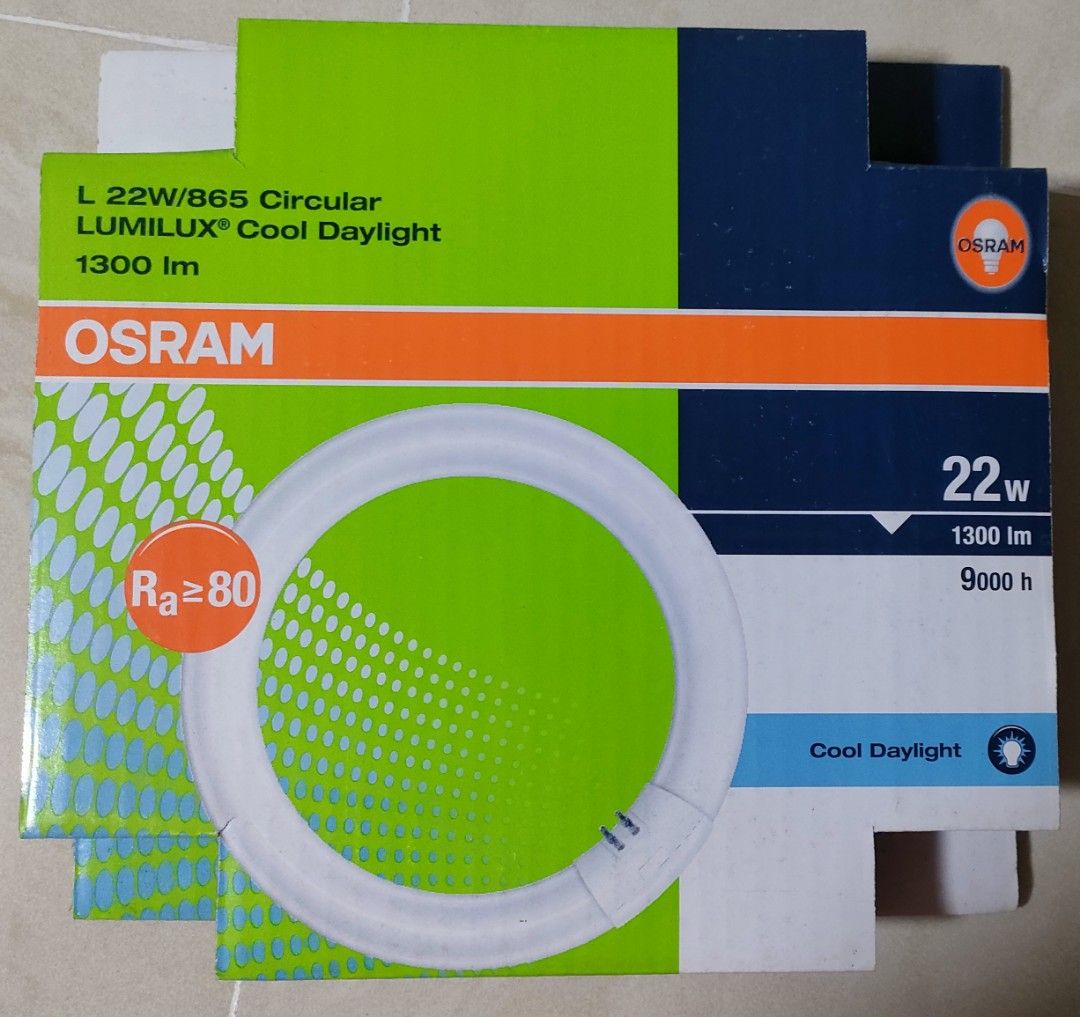 Circular Fluorescent Light Tube, Furniture & Home Living, Lighting