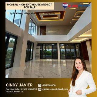 CL0140 - Ayala Alabang Village Modern High-End House and Lot For Sale