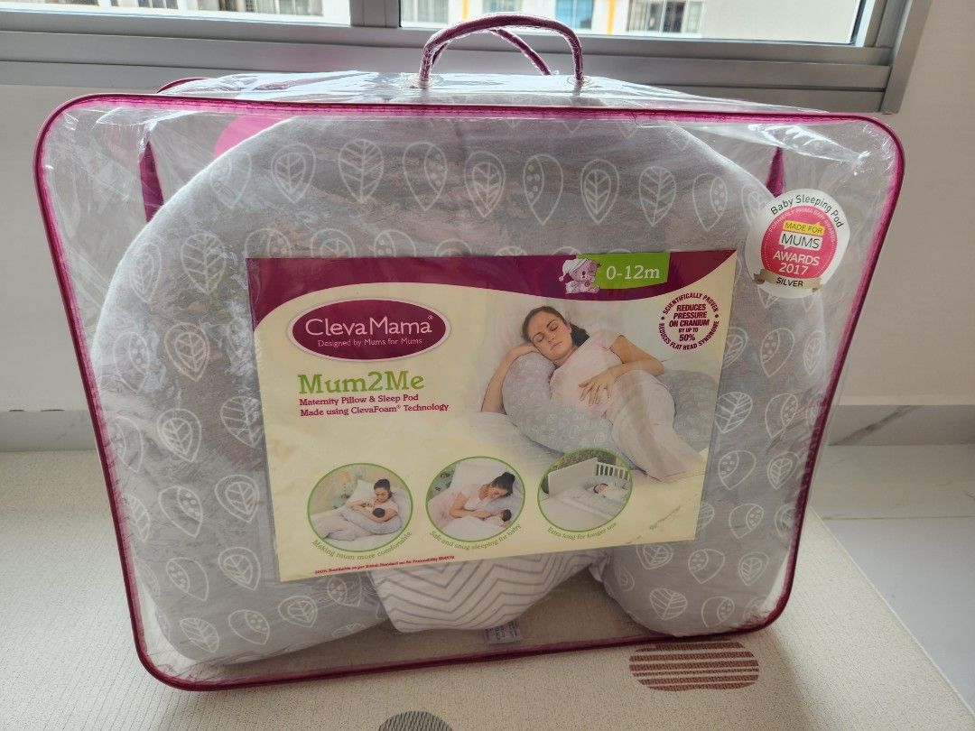 [In stock]Clevamama Mum2Me Maternity Pillow & Sleep Pod, Babies & Kids, Maternity Care on Carousell