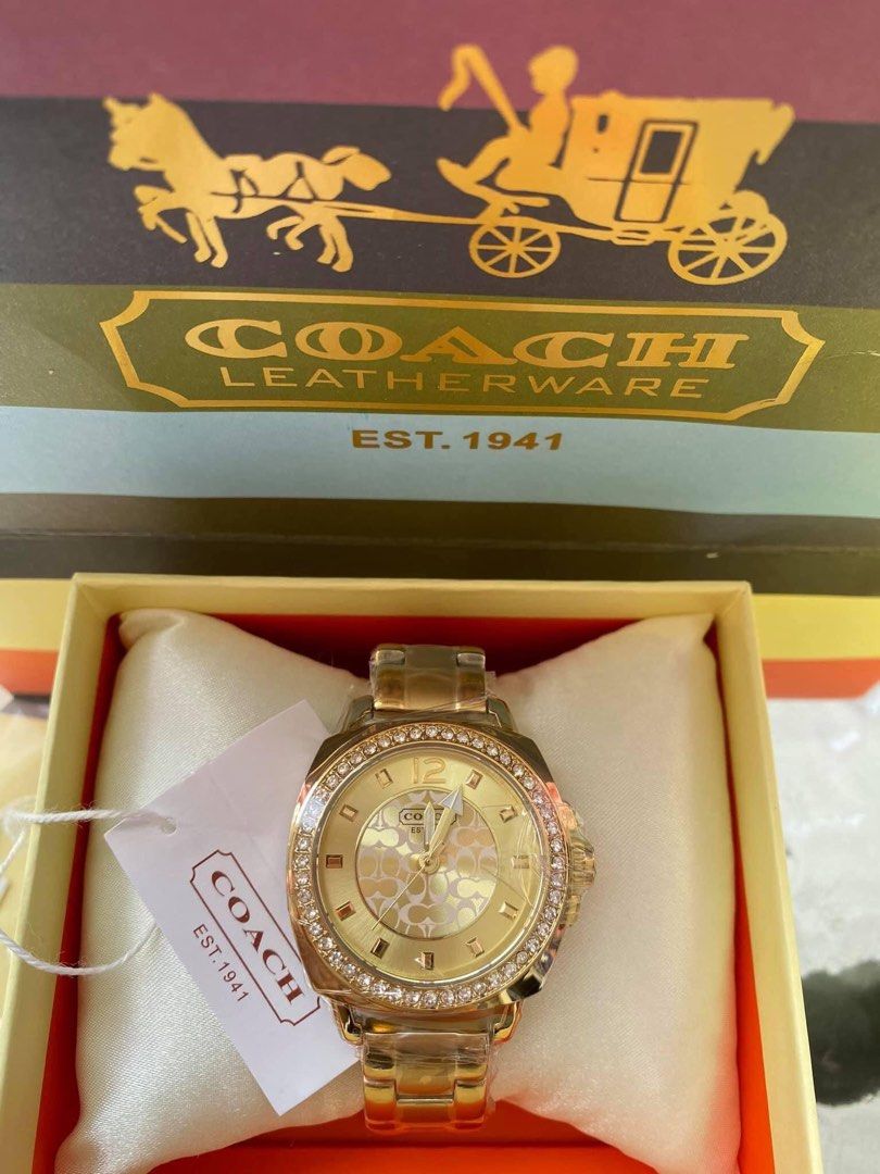 Original coach watch price outlet