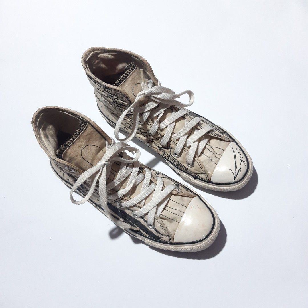 Sepatu converse kurt cobain deals