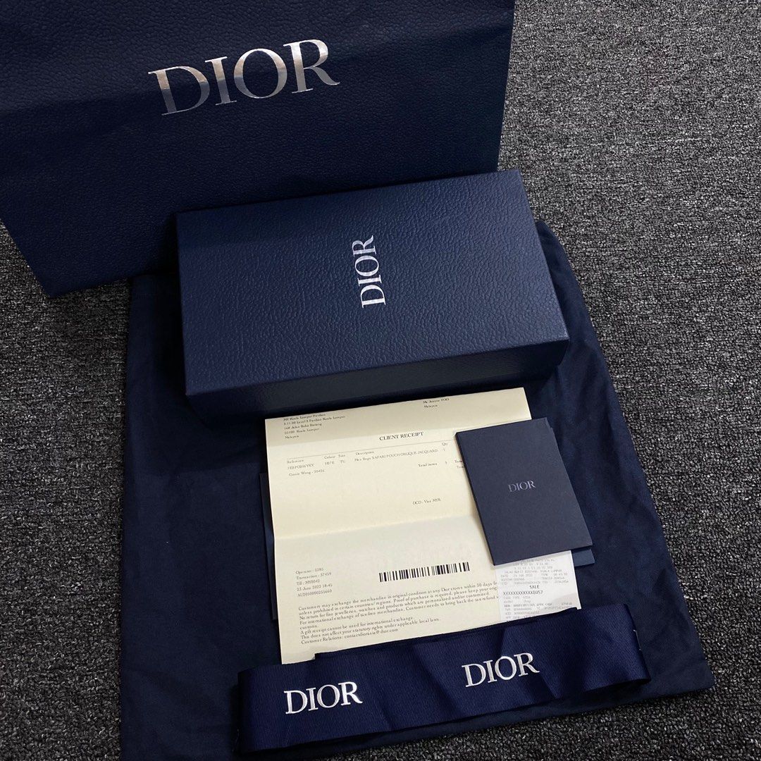 Dior Oblique Jacquard Messenger Bag – Haiendo Shop